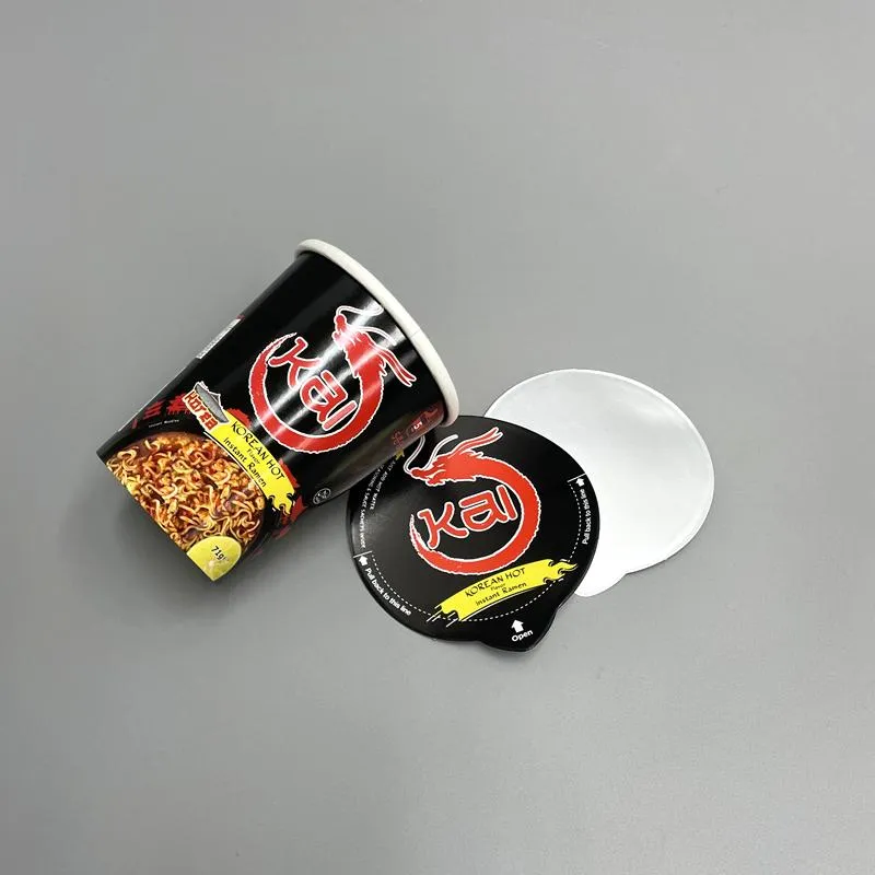 65g Özel Logo Baskı Erişte Kağıt Bardak